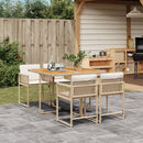 9-Delige Tuinset Poly Rattan