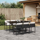 9-Delige Tuinset Poly Rattan