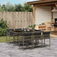 9-Delige Tuinset Poly Rattan