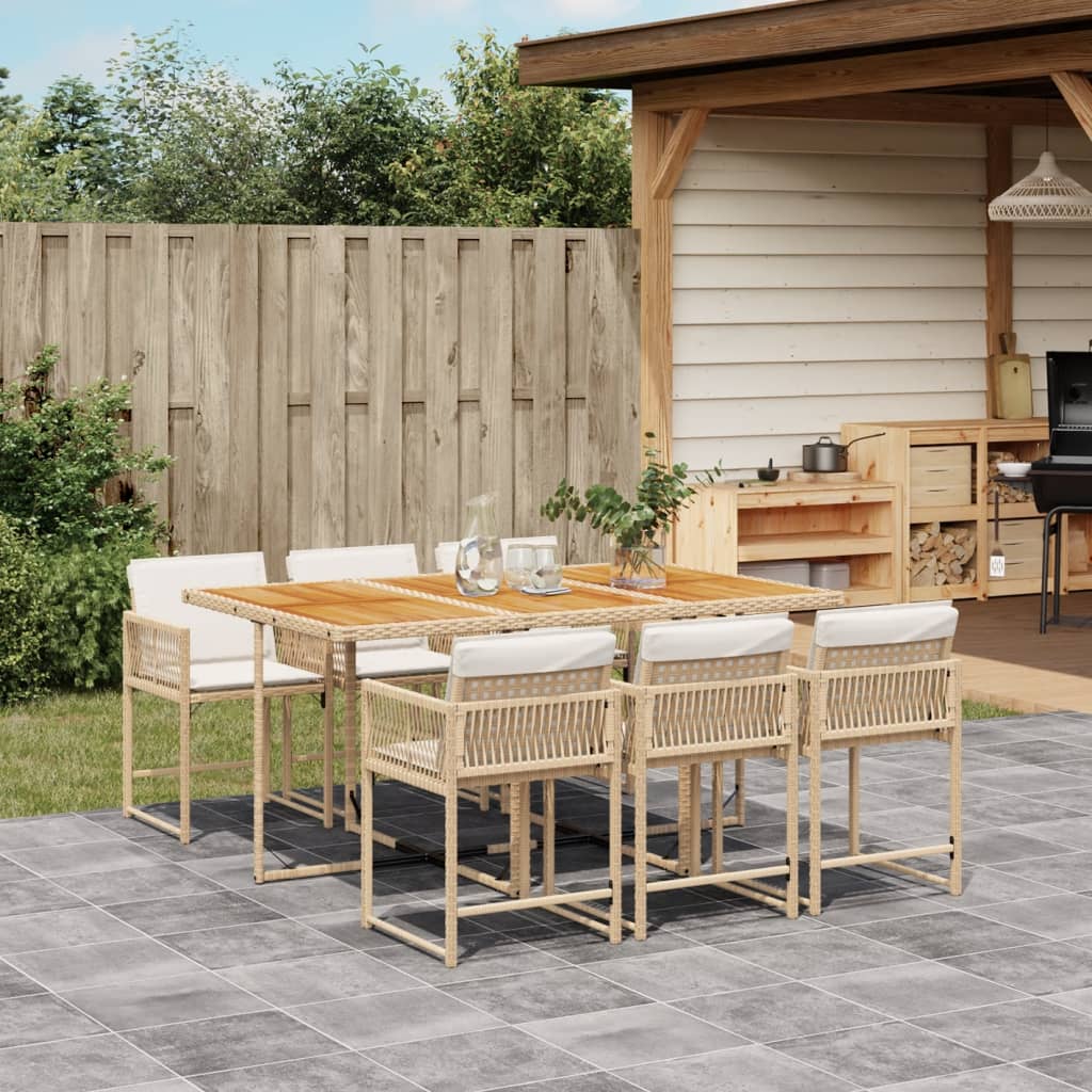 9-Delige Tuinset Poly Rattan