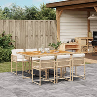 9-Delige Tuinset Poly Rattan
