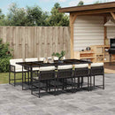 9-Delige Tuinset Poly Rattan