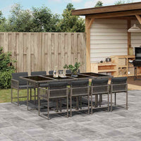 9-Delige Tuinset Poly Rattan