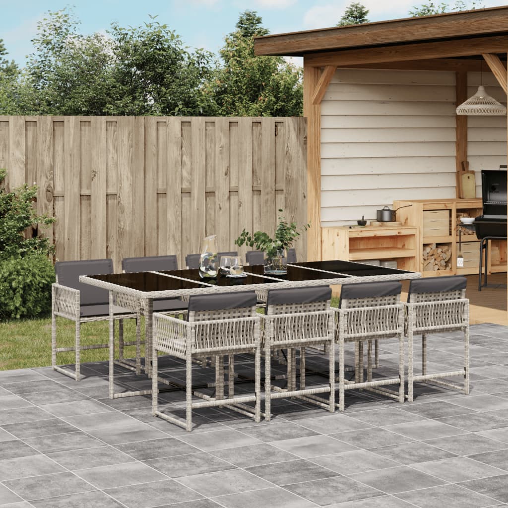 9-Delige Tuinset Poly Rattan