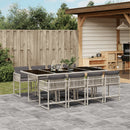 9-Delige Tuinset Poly Rattan