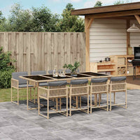 9-Delige Tuinset Poly Rattan