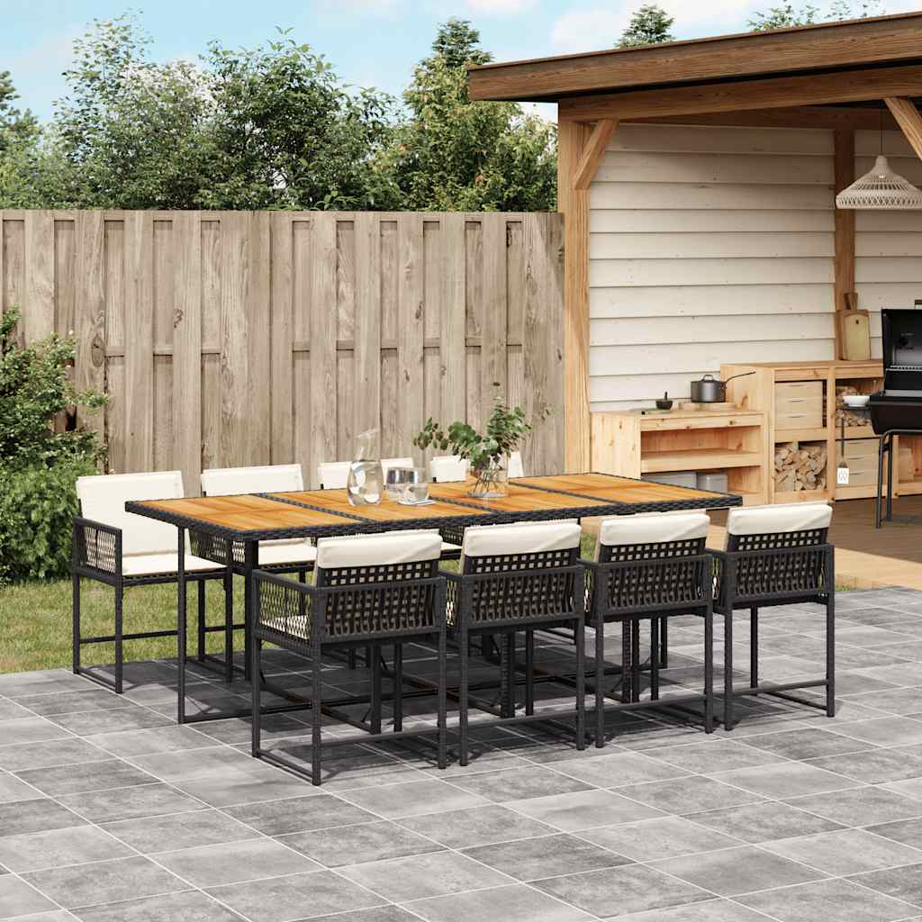 9-Delige Tuinset Poly Rattan