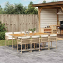 9-Delige Tuinset Poly Rattan