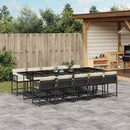 9-Delige Tuinset Poly Rattan