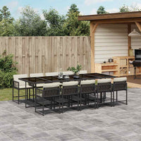 9-Delige Tuinset Poly Rattan