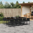 9-Delige Tuinset Poly Rattan