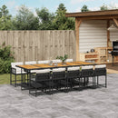 9-Delige Tuinset Poly Rattan