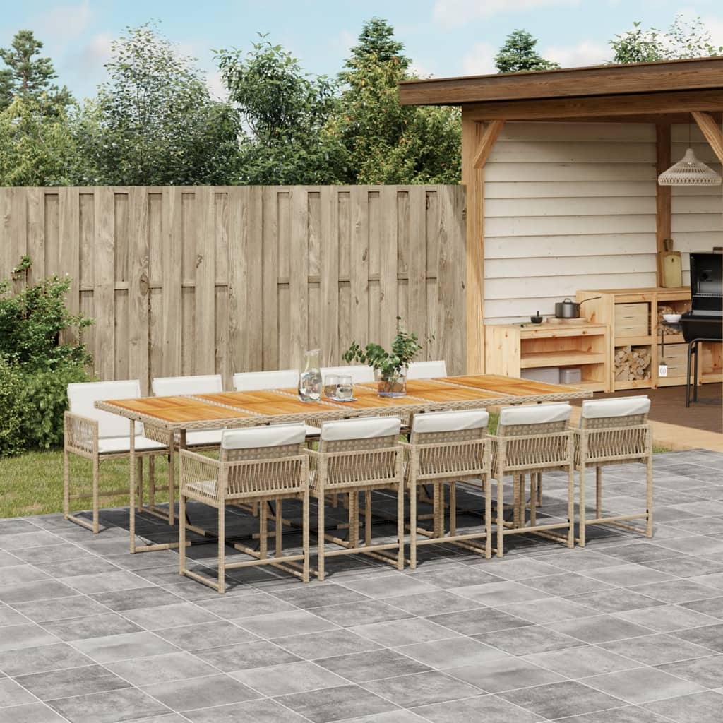 9-Delige Tuinset Poly Rattan