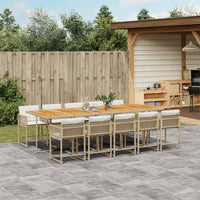 9-Delige Tuinset Poly Rattan