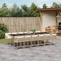 9-Delige Tuinset Poly Rattan
