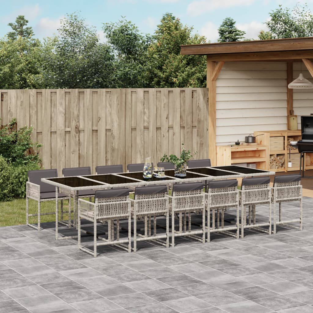 9-Delige Tuinset Poly Rattan