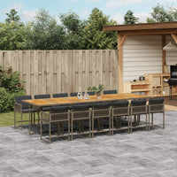 9-Delige Tuinset Poly Rattan