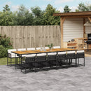 9-Delige Tuinset Poly Rattan