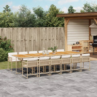 9-Delige Tuinset Poly Rattan