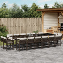 11-Delige Tuinset Met Kussens Poly Rattan