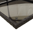 7-Delige Tuinset Met Kussens Poly Rattan