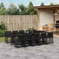 7-Delige Tuinset Met Kussens Poly Rattan
