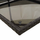 11-Delige Tuinset Met Kussens Poly Rattan