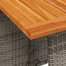 5-Delige Tuinset Met Kussens Poly Rattan