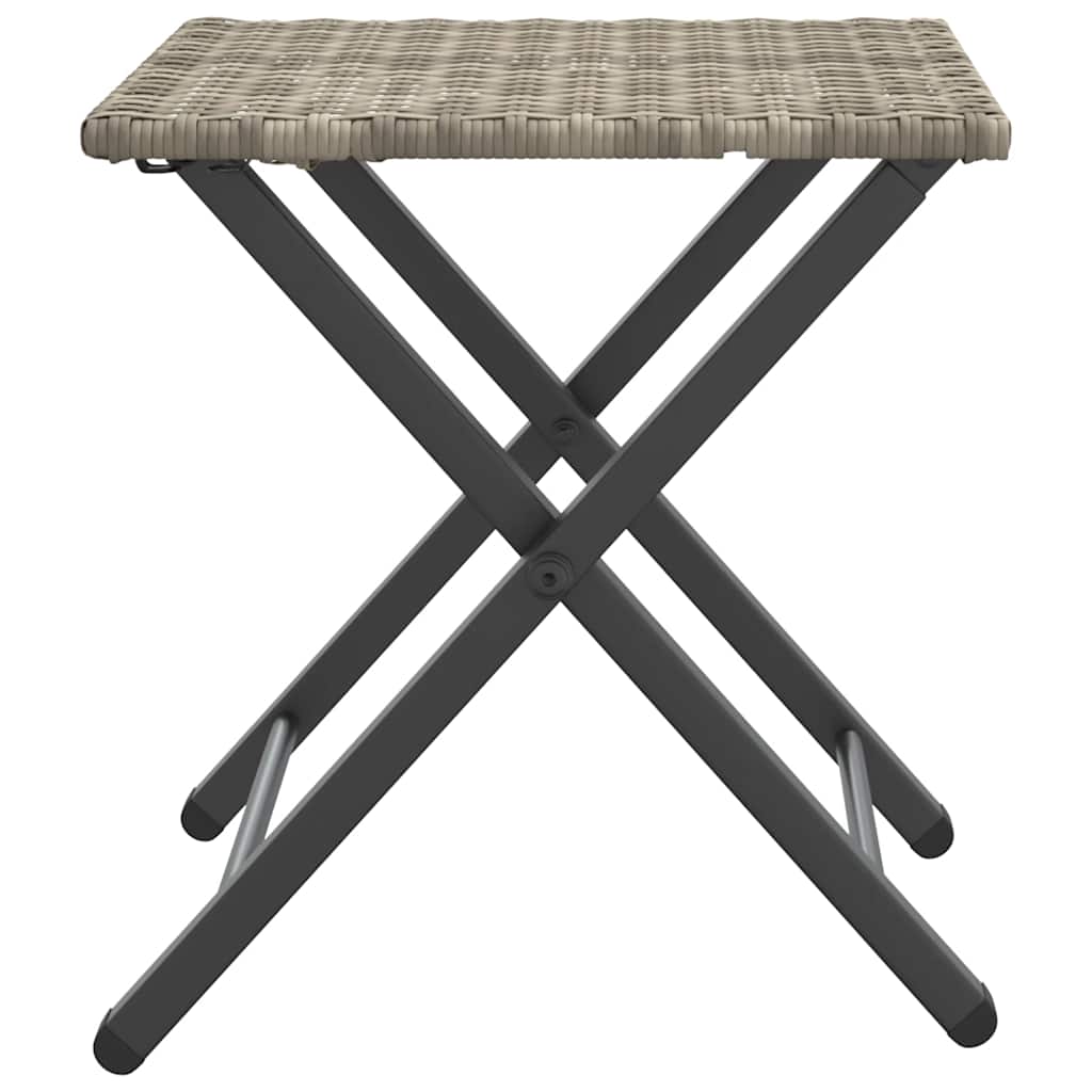 5-Delige Tuinset Inklapbaar Poly Rattan