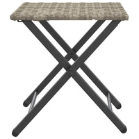 5-Delige Tuinset Inklapbaar Poly Rattan