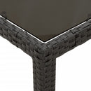 3-Delige Tuinset Met Kussens Poly Rattan