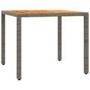 5-Delige Tuinset Met Kussens Poly Rattan