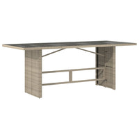 9-Delige Tuinset Met Kussens Poly Rattan