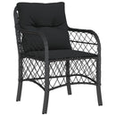 5-Delige Tuinset Met Kussens Poly Rattan