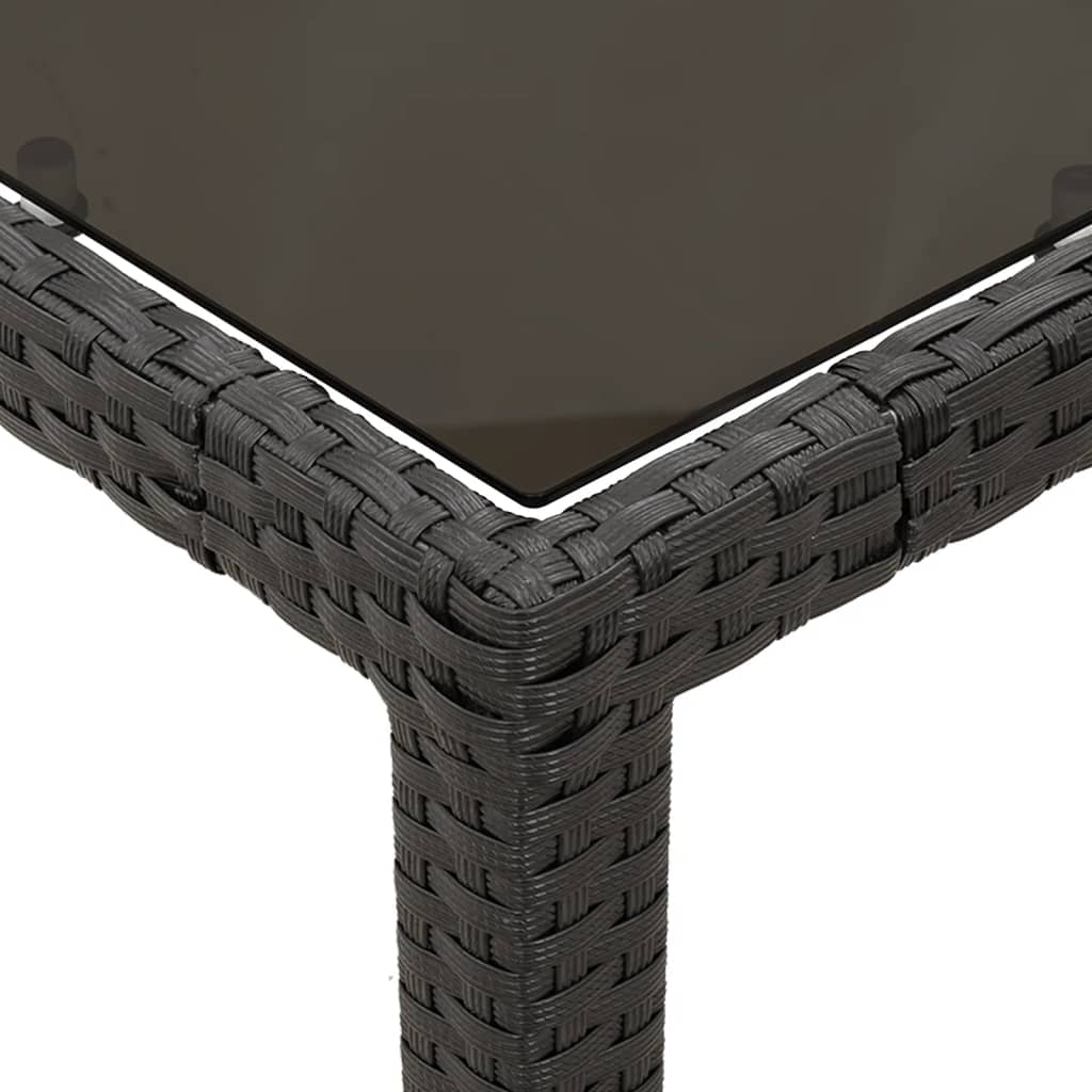 5-Delige Tuinset Met Kussens Poly Rattan
