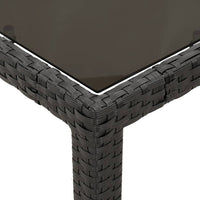 5-Delige Tuinset Met Kussens Poly Rattan
