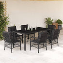 5-Delige Tuinset Met Kussens Poly Rattan
