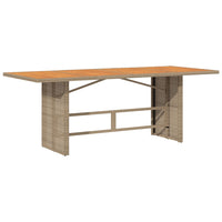 9-Delige Tuinset Met Kussens Poly Rattan