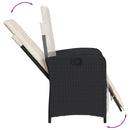 5-Delige Tuinset Met Kussens Poly Rattan