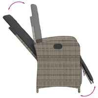 5-Delige Tuinset Met Kussens Poly Rattan