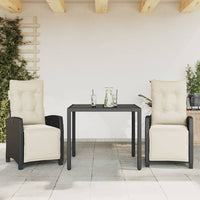5-Delige Tuinset Met Kussens Poly Rattan
