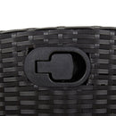 5-Delige Tuinset Met Kussens Poly Rattan