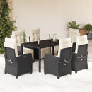 5-Delige Tuinset Met Kussens Poly Rattan
