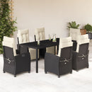 5-Delige Tuinset Met Kussens Poly Rattan
