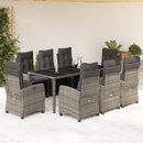 5-Delige Tuinset Met Kussens Poly Rattan