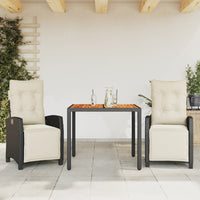 7-Delige Tuinset Met Kussens Poly Rattan