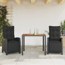 7-Delige Tuinset Met Kussens Poly Rattan