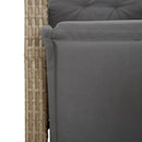 7-Delige Tuinset Met Kussens Poly Rattan