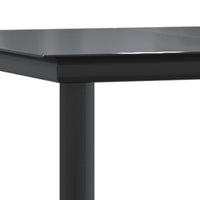 5-Delige Tuinset Met Kussens Poly Rattan Zwart