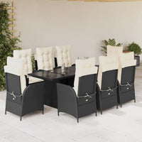 9-Delige Tuinset Poly Rattan